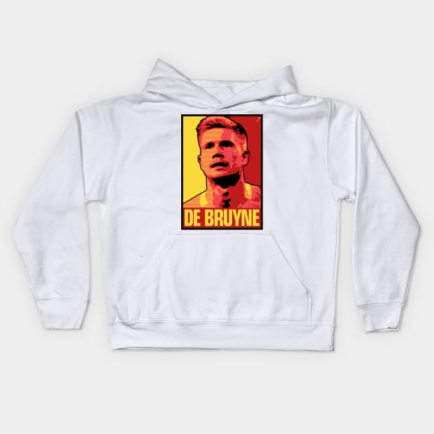 De Bruyne - BELGIUM Kids Hoodie by DAFTFISH